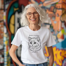 ブリティッシュ・ショートヘア Tシャツ