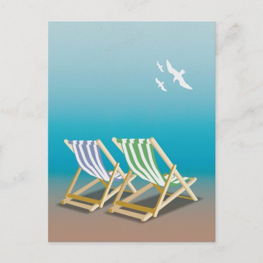 ブリティッシュ・シーサイド –  ポストカード (正面)