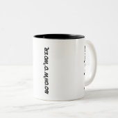 ブリティッシュ・スラングことわざボーオワーウォーター・マグ ツートーンマグカップ (正面右)