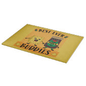 ブリティッシュ・チェダーチーズとピクルス愛好家 カッティングボード (角)