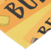 ブリティッシュ・チェダーチーズとピクルス愛好家 テーブルクロス (アングル)