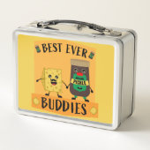 ブリティッシュ・チェダーチーズとピクルス愛好家 メタルランチボックス (裏面)