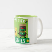 ブリティッシュ・チェダーチーズとピクルラバーズ・コーヒーMu ツートーンマグカップ (正面右)