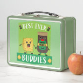 ブリティッシュ・チェダーチーズとピクルラバーズ・メタルLun メタルランチボックス (インサイチュ)