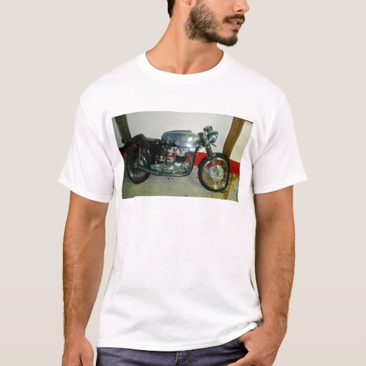 ブリティッシュ・トリトン・バイク。 Tシャツ (正面)