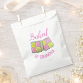 ブリティッシュ・バットンベルグ・マルジパン・スポンジケーキ焼いたby フェイバーバッグ (クリップ留めされた状態)