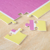 ブリティッシュ・バットンベルグ・マルジパン・スポンジケーキUK Food ジグソーパズル (側面)