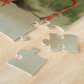 ブリティッシュ・バード・アート・イラスト ジグソーパズル (側面)