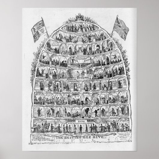 ブリティッシュ・ビーハイブ, 1867 ポスター (正面)