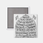 ブリティッシュ・ビーハイブ， 1867 マグネット (正面/裏面)