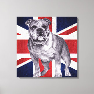 ブリティッシュ・ブルドッグ – English Bulldog Canvas キャンバスプリント