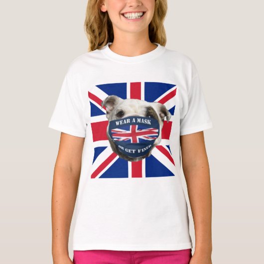 ブリティッシュ・ブルドッグ Tシャツ (正面)
