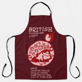 ブリティッシュ・ポーマン・ランチ エプロン