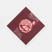 ブリティッシュ・ポーマン・ランチ スタンダードランチョンナプキン (角)