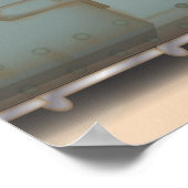 ブリティッシュ・マーク1タンク ポスター (角)