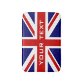 ブリティッシュ・ユニオン・ジャック国旗のバスルームスリップまたは滑ることノンバスマット バスマット (正面縦)