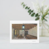 ブリティッシュ・リダウトフランスの、兵舎、パウダー・マガジン ポストカード (スタンド正面)