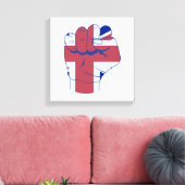 ブリティッシュ・レイグスト キャンバスプリント (インサイチュ (リビング))