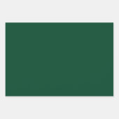 ブリティッシュ・レーシング・グリーン・無地のカラー ラッピングペーパーシート (正面2)