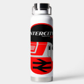 ブリティッシュ・レール都市クラシック間の列車愛好家 ウォーターボトル (背面)