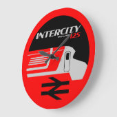 ブリティッシュ・レール都市クラシック間の列車愛好家 ラージ壁時計 (傾斜)