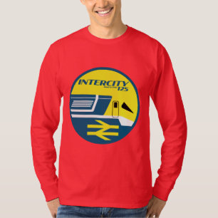 ブリティッシュ・レール都市クラシック間の列車愛好家 Tシャツ