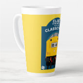 ブリティッシュ・レール・トレイン愛好家 カフェラテマグ (左アングル)