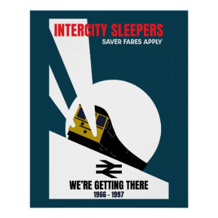 ブリティッシュ・レール・トレイン愛好家 ポスター