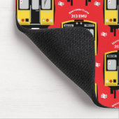 ブリティッシュ・レール・トレイン愛好家 マウスパッド (コーナー)