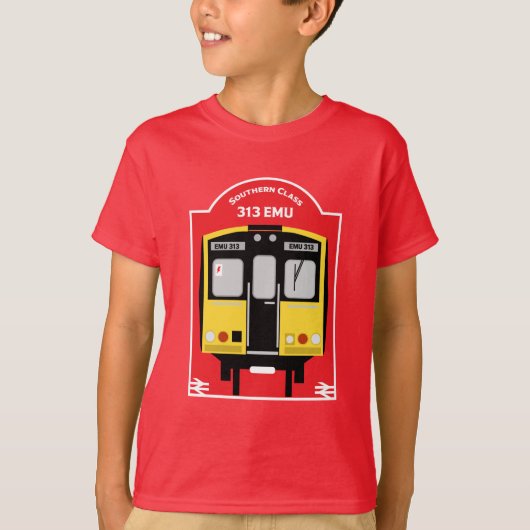 ブリティッシュ・レール・トレイン愛好家 Tシャツ (正面)