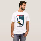 ブリティッシュ・レール・トレイン愛好家 Tシャツ (正面フル)