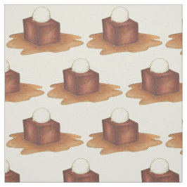 ブリティッシュSticky ToffeeプリンEnglishフードデザート ファブリック