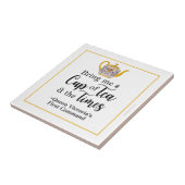 ブリティッビクトリアンティロイヤルティティーラバーヴィンテージスタイル タイル (側面)