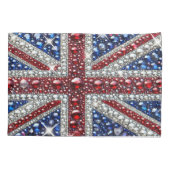 ブリティッ独身のシュ色のピラロケース 枕カバー (裏面)