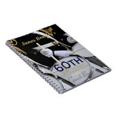 ブリティッ王室のトバンド60th誕生日ゲストブック ノートブック (右側)