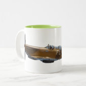 ブリテンの戦いからの短気者 ツートーンマグカップ (正面左)