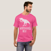 ブリデサウルスおもしろいレックスズ結婚 Tシャツ (正面フル)