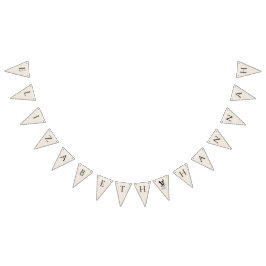 ブリデスハッピーエンド婚約 バンティングフラッグ