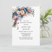 ブリデスマエレガントイド昼食会のフローラリース 招待状 (スタンド正面)