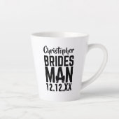 ブリデスマン結婚式の引き出物ラテコーヒーマグ カフェラテマグ (右)