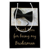 ブリデスマ感謝していンユー ミディアムペーパーバッグ (正面)