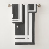 ブリデスメイドシッパーソナライズされたクミニマリストスパ バスタオルセット (インサイチュ)