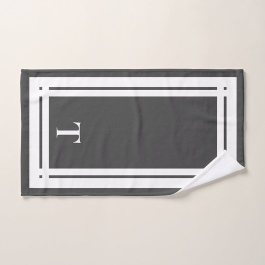 ブリデスメイドシッパーソナライズされたクミニマリストスパ バスタオルセット (ハンドタオル)