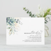 ブリデスメイドランチョンサクランスブライダルシャワー 招待状 (スタンド正面)