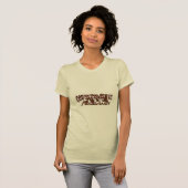 ブリデスメイド女性のカーボーイTシャツ Tシャツ (正面フル)