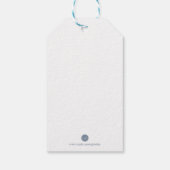 ブリデスメイド提案カード、グリーナリーユーカリ ギフトタグ (裏面)