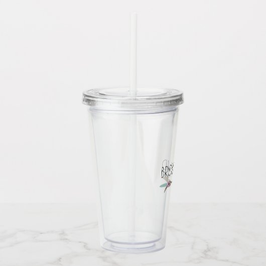 ブリデスメイド部族フローラア結婚ローズバクロレット アクリルタンブラー (右)