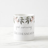 ブリデスメイド·コーヒー·カップ、結婚朝 コーヒーマグカップ (中央)