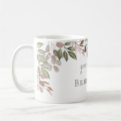 ブリデスメイド·コーヒー·カップ、結婚朝 コーヒーマグカップ (左)