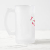 ブリデス結婚バベス フロストグラスビールジョッキ (左)